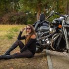 Motorradshooting mit Syrina