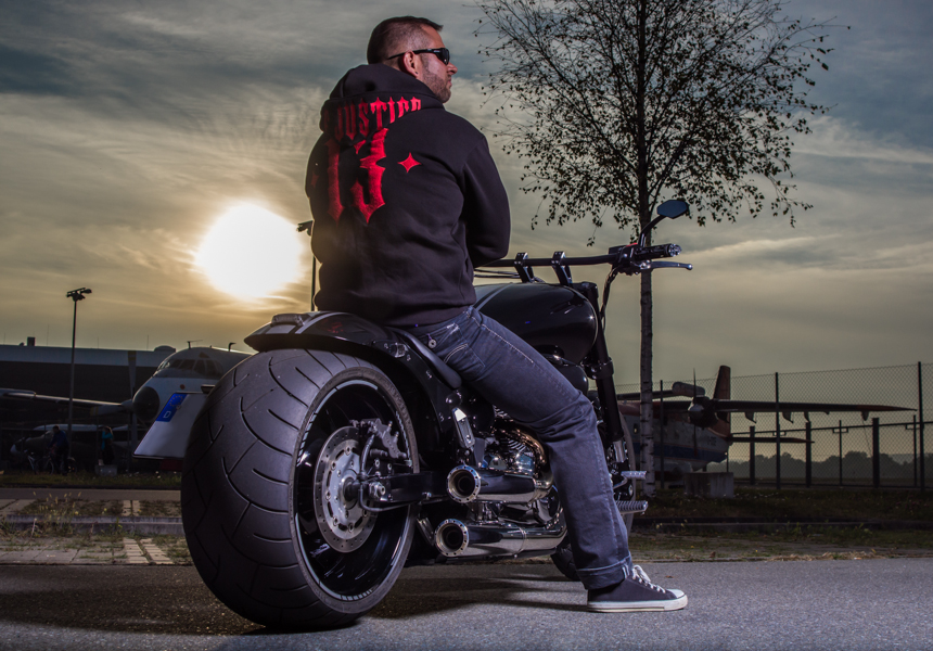 Motorradshooting mit Tobi