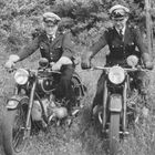 Motorradstreife aus den 50er Jahren