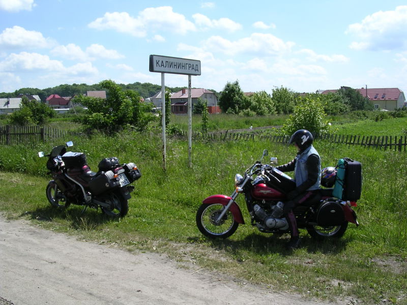 Motorradtour - fast am Ziel