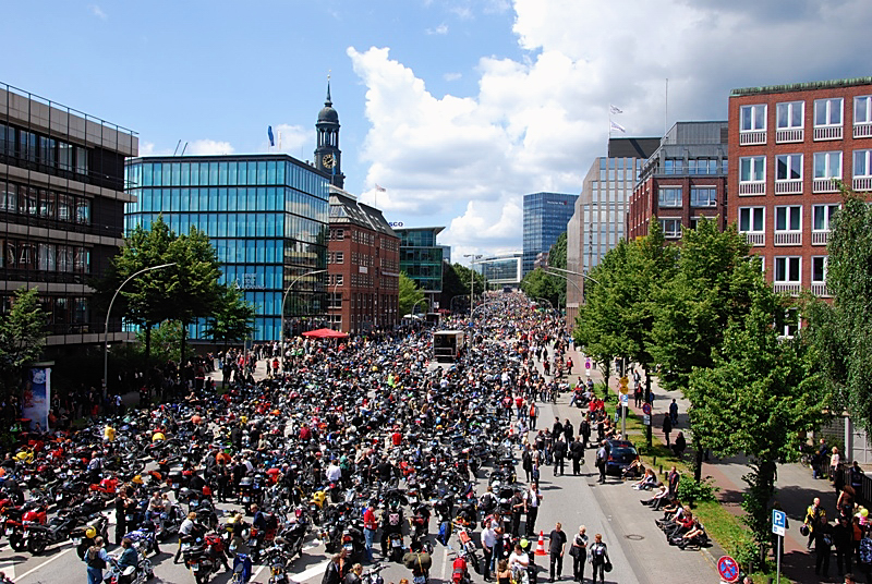 Motorradtreffen Hamburg