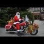 Motorradweihnachtsmann