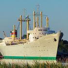 Motorschiff Dresden - seit 1970 Museumsschiff in Rostock