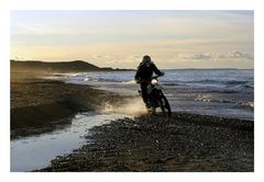 Motorsport am Strand