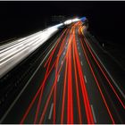 motorway by night (Bern, Switzerland)