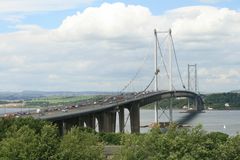 Motorway über den Firth of Forth