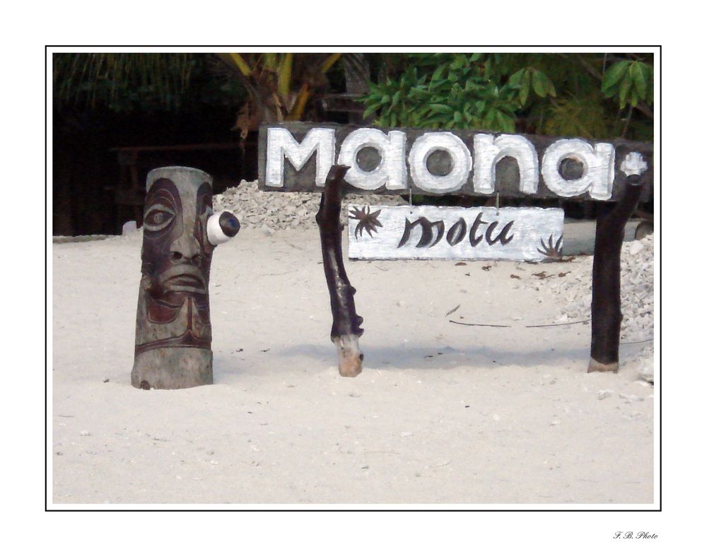 Motu Piti AAu - Bora Bora - South Sea