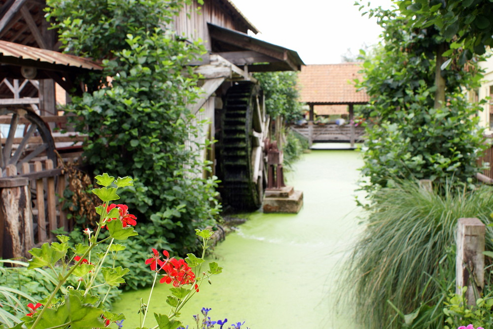 Moulin à eau - Ecomusée de GUINES(P.de Calais)