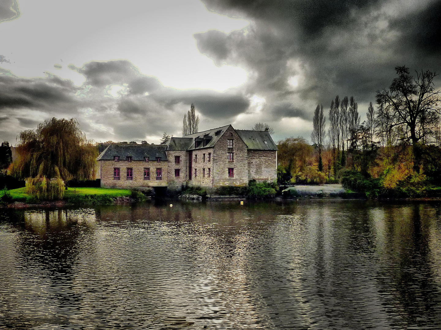 moulin à pont Péan