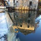 Moulin dans l'eau