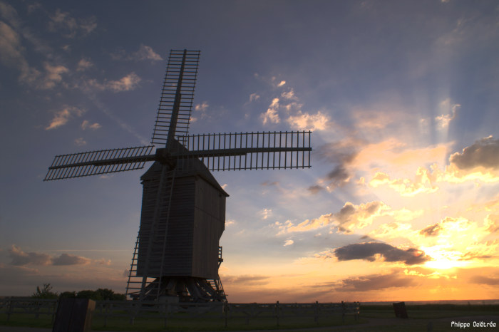 Moulin de Valmy au petit matin