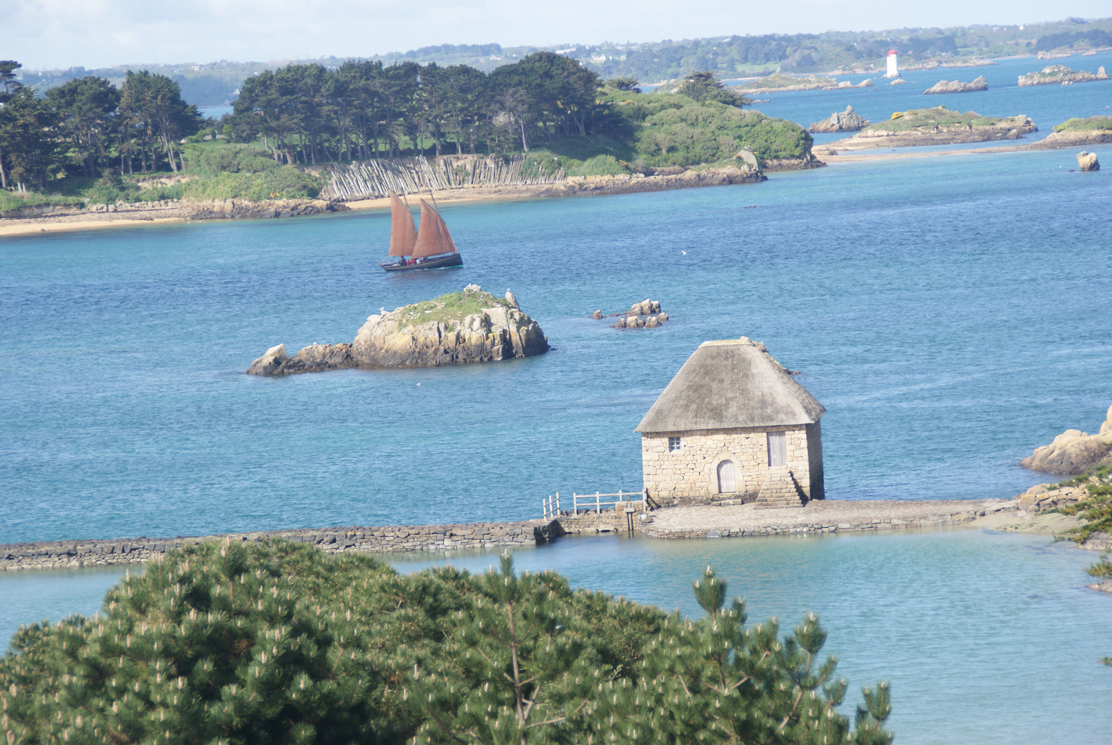 Moulin du Burlot (île de Bréhat)