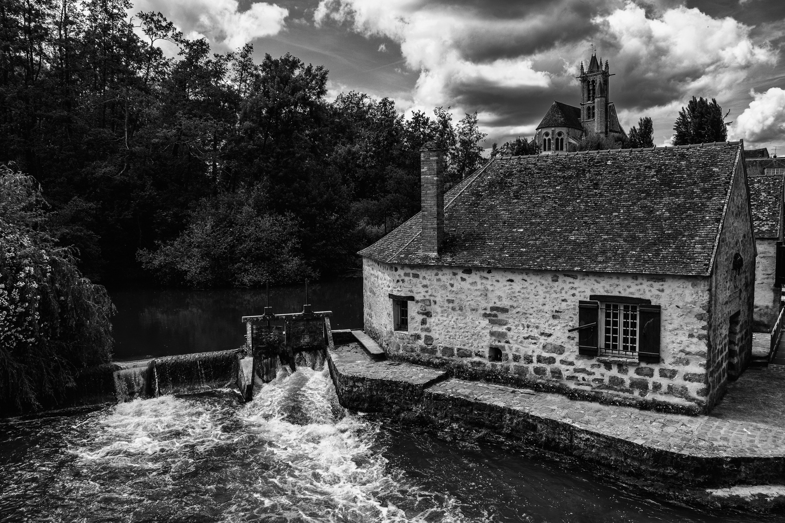 Moulin sur le Loing