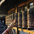 Moulins à prières, Kathmandou