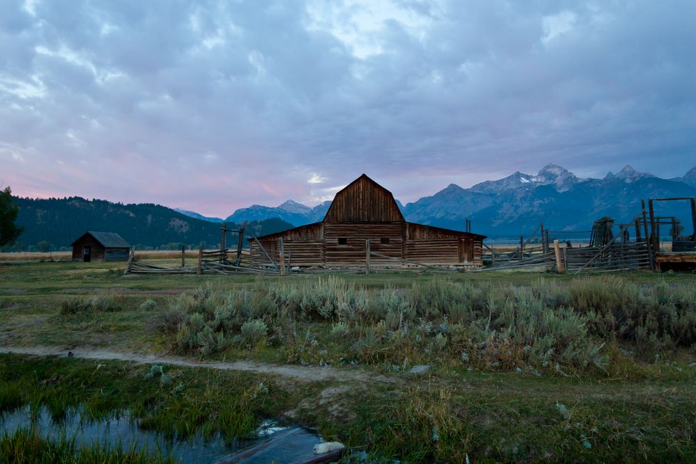 Moulton Barn, north of Jackson, WY