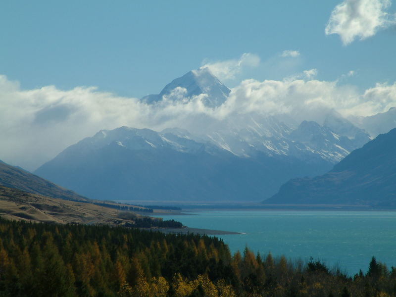 Mount Aoraki / Cook, Neuseeland.