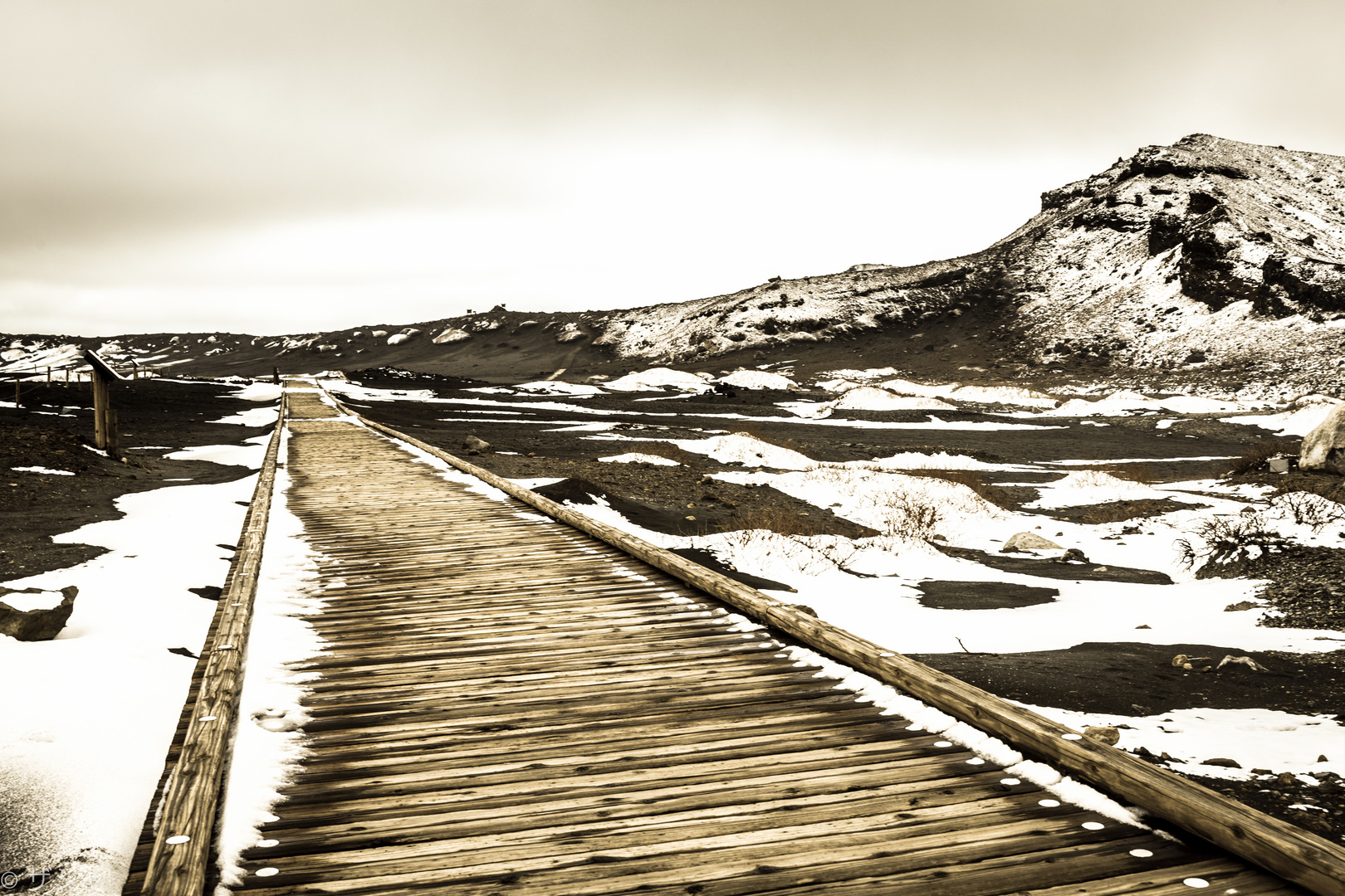 Mount Aso - Winter auf stillem Vulkan