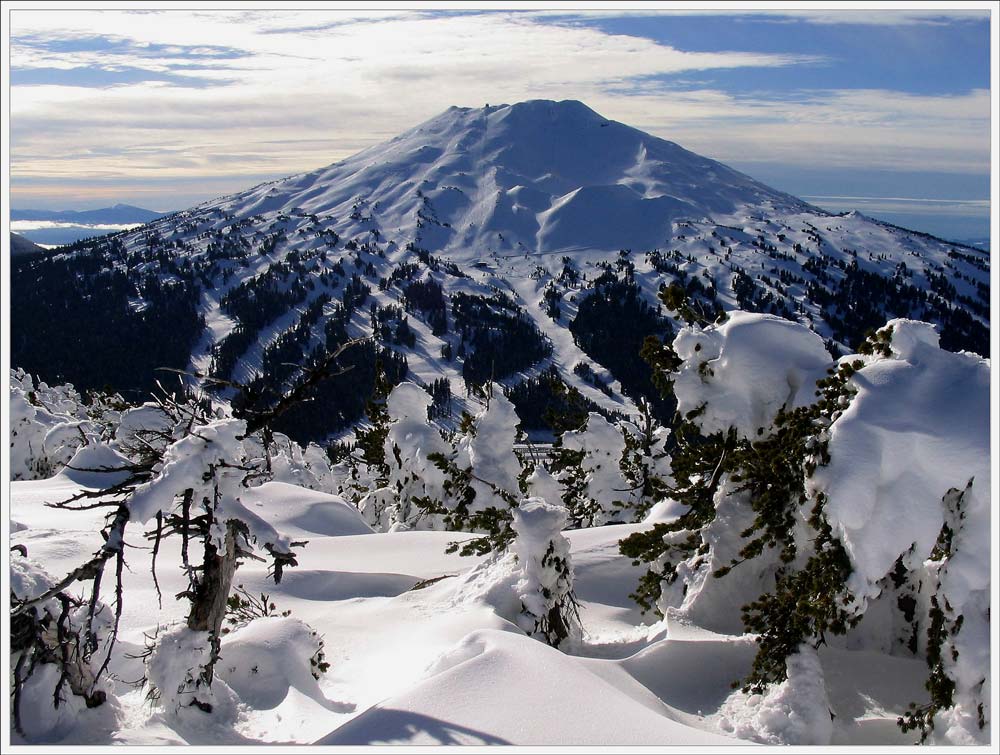 Mount Bachelor in Oregon, USA