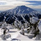 Mount Bachelor in Oregon, USA