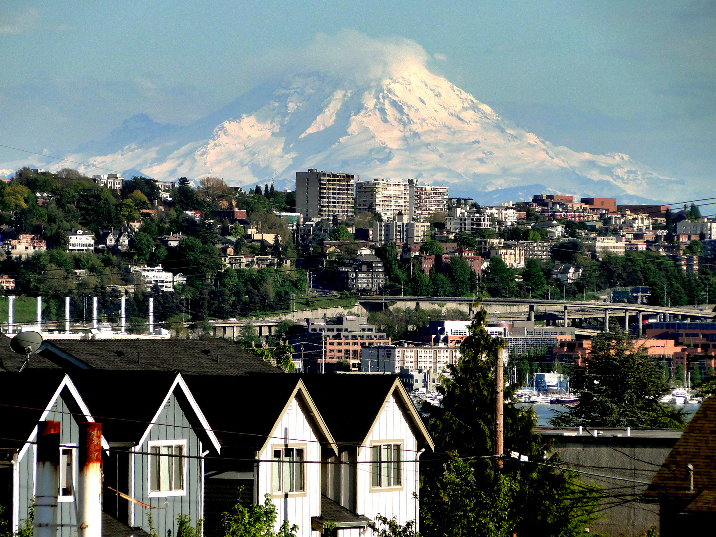 Mount Baker from Seattle, WA..