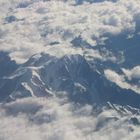 Mount Blanc in Wolke