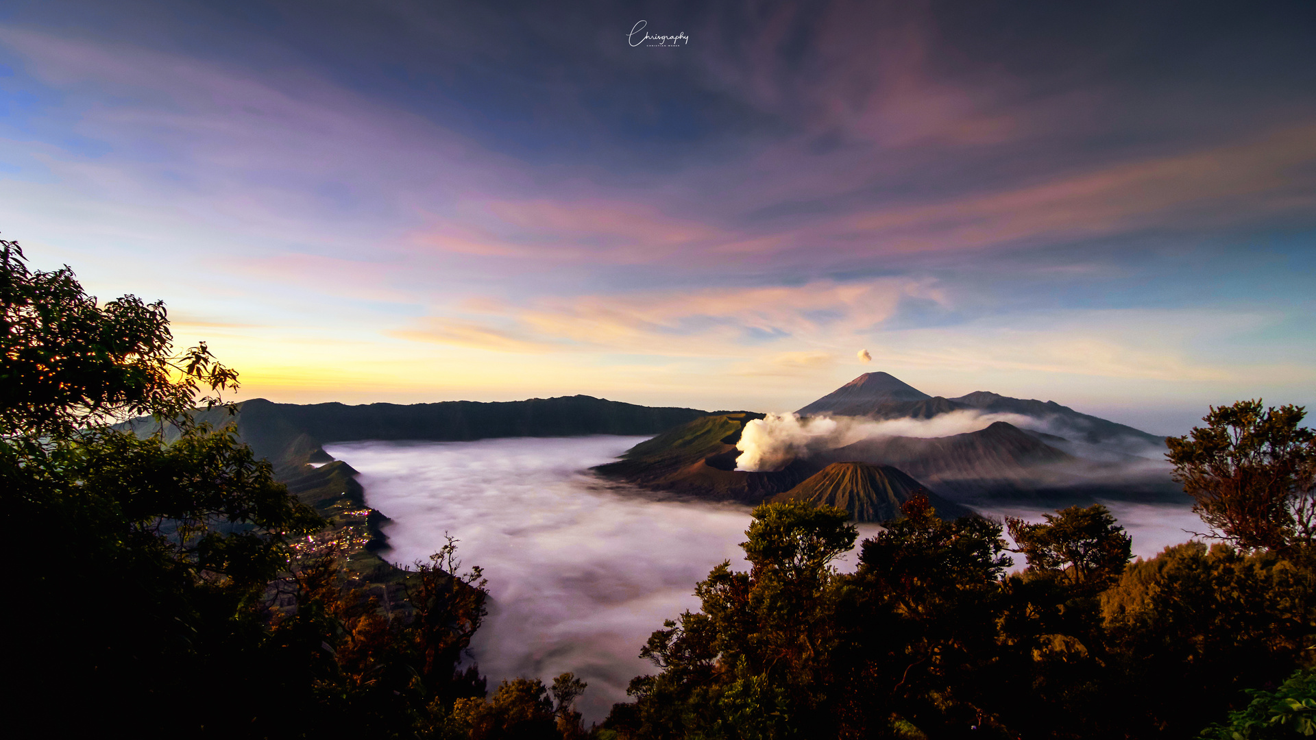 Mount Bromo am Morgen