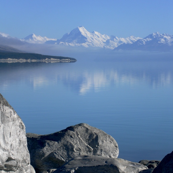 Mount Cook in der Morgensonne