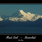 Mount Cook (Morgenstimmung) - Neuseeland