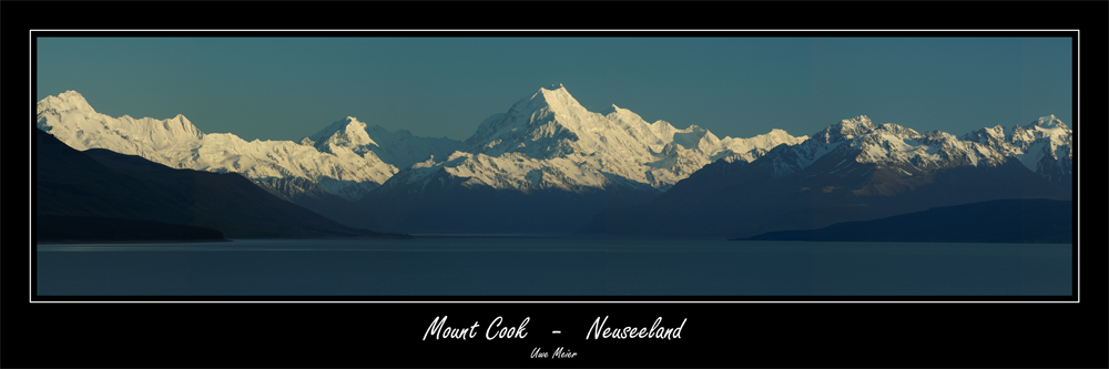 Mount Cook (Morgenstimmung) - Neuseeland