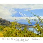 Mount Cook und Lake Pukaki