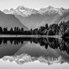 Mount Cook und Mount Tasman