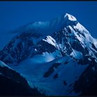 Mount Cook zur blauen Stunde