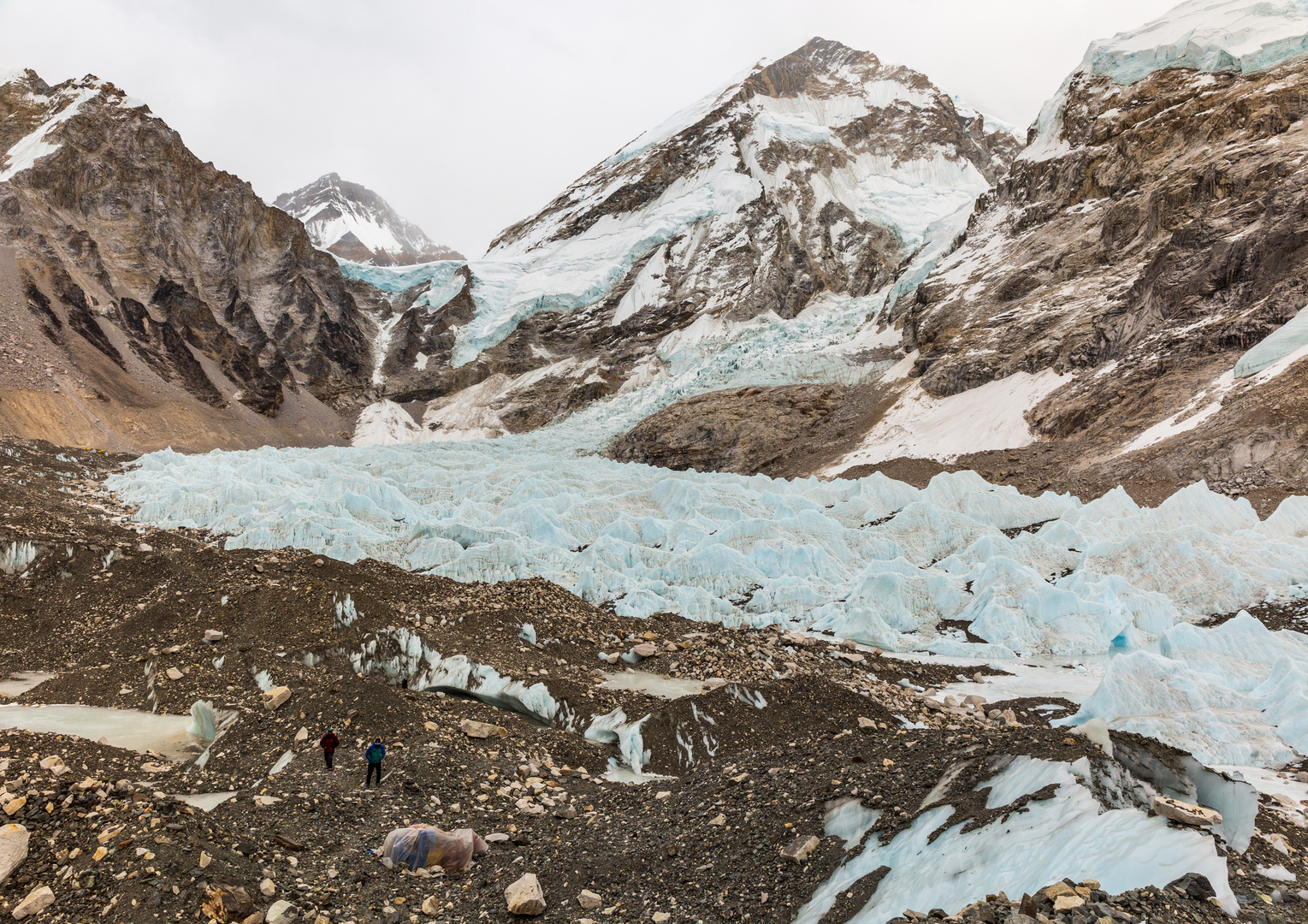 Mount Everest base camp in Nepal