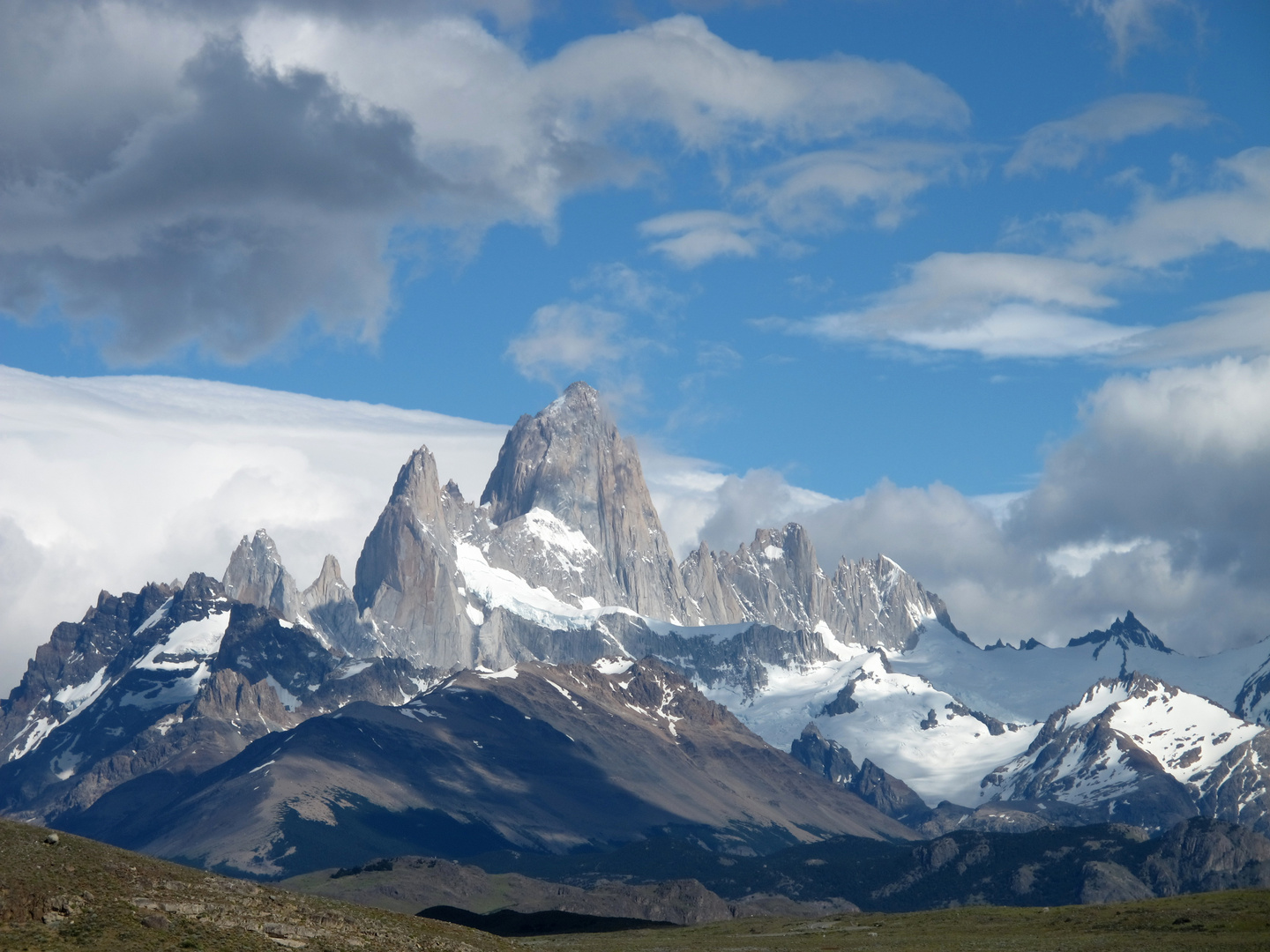 Mount Fitz Roy von EL Chalten aus