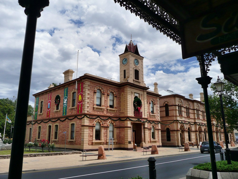 Mount Gambier, schmucke Kleinstadt im Südosten Australiens