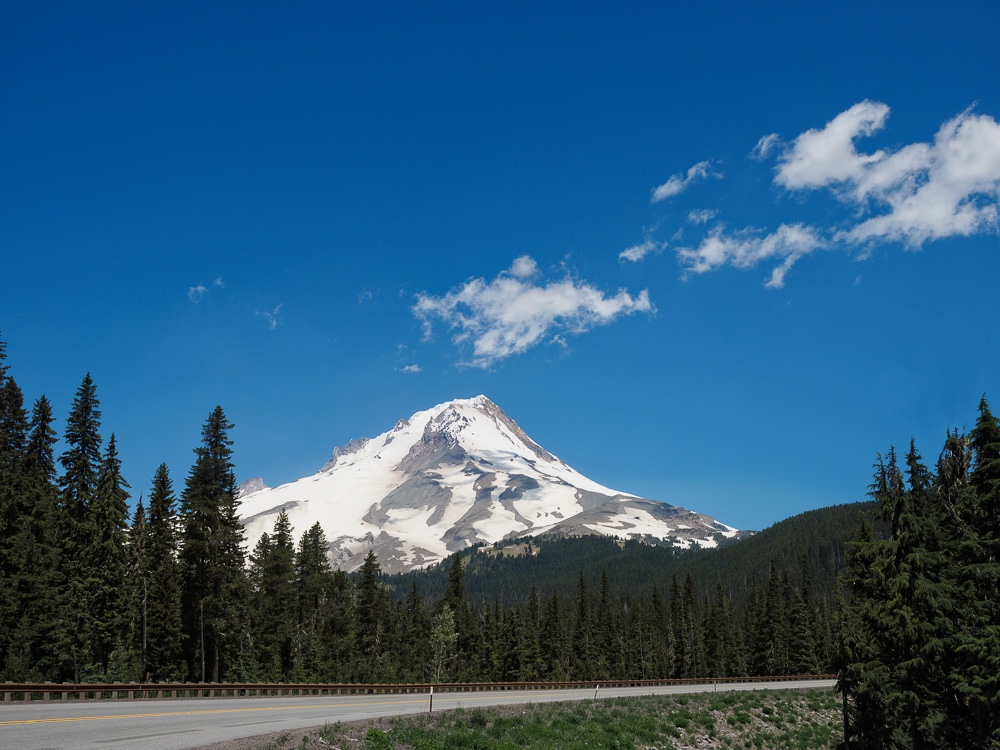 Mount Hood gibt Rauchzeichen