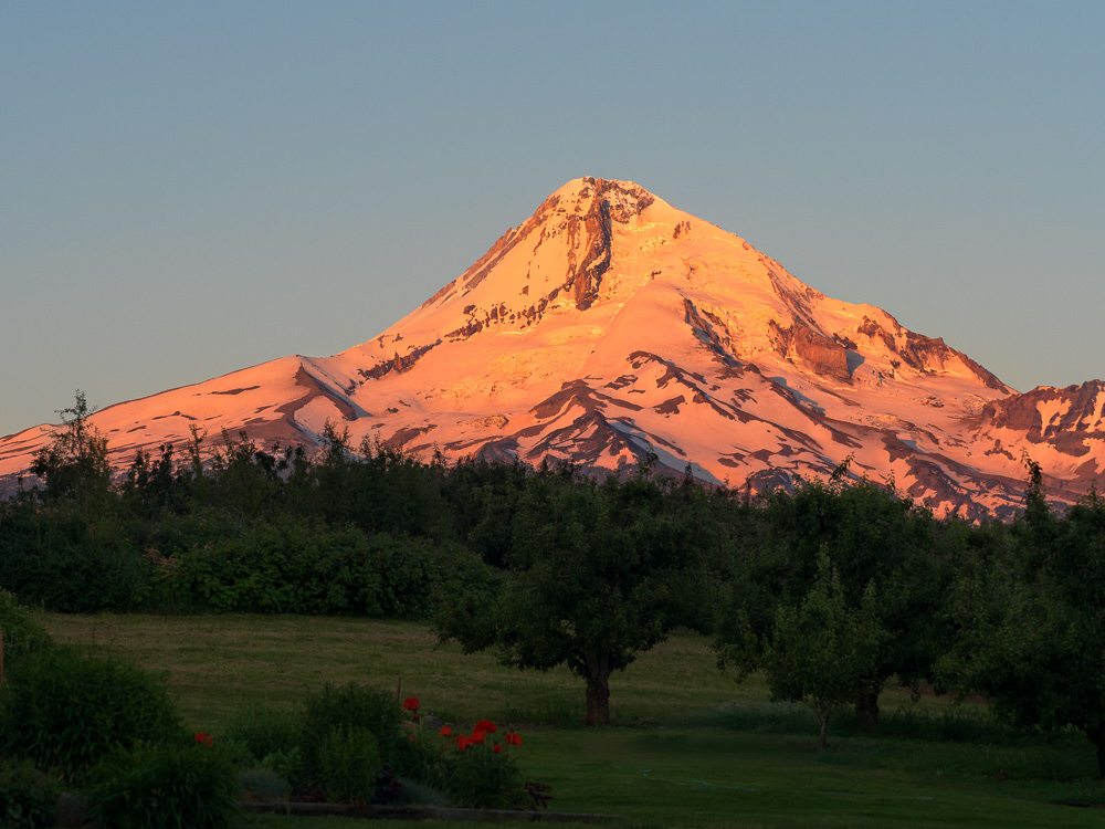 Mount Hood im Morgenlicht