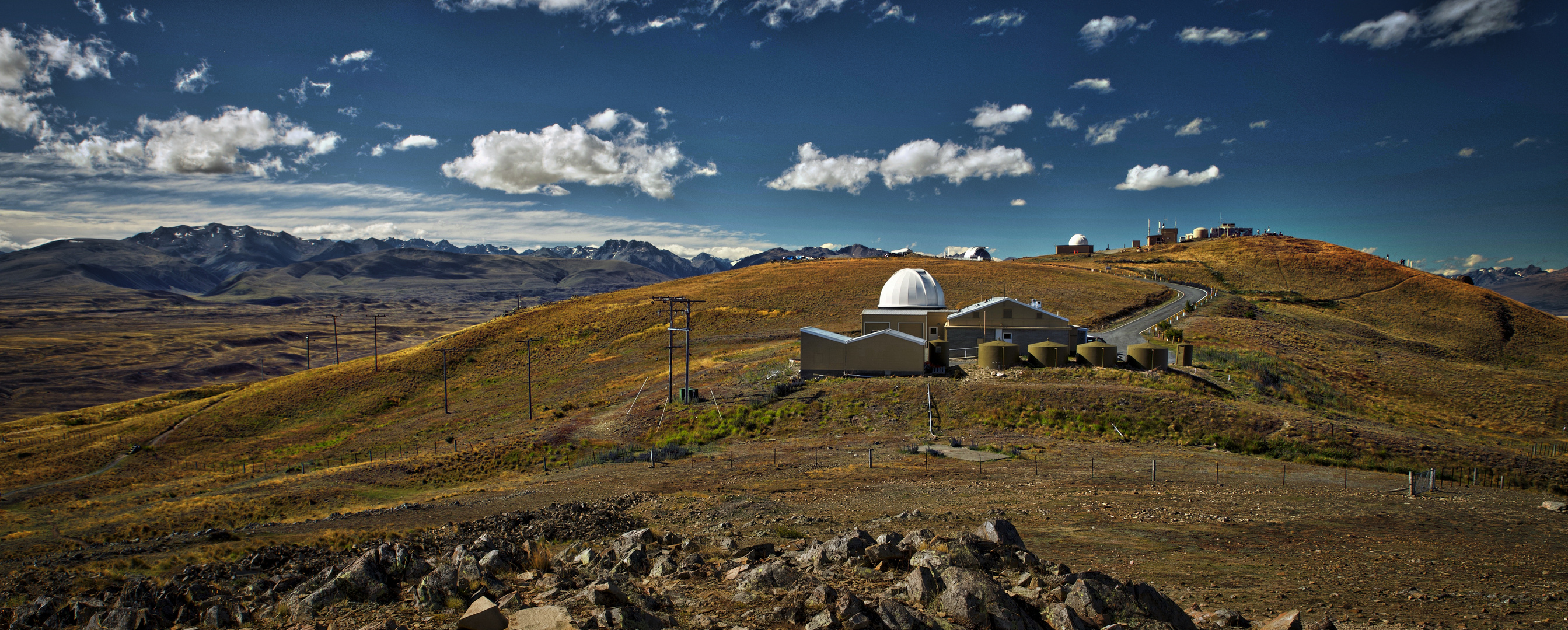 Mount John Observatory Foto & Bild reportage dokumentation, australia
