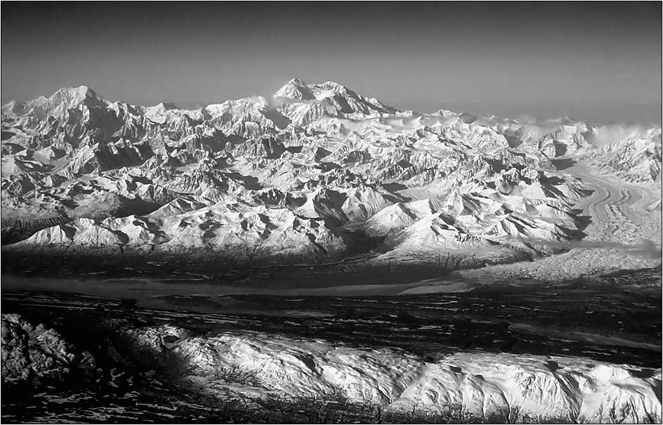 Mount Mc Kinley 6194 m - höchster und kältester Berg Nordamerikas