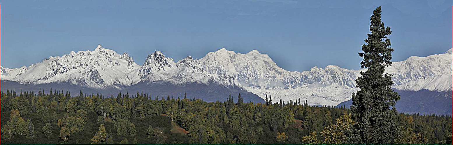 Mount McKinley. Highest Mountain in the USA