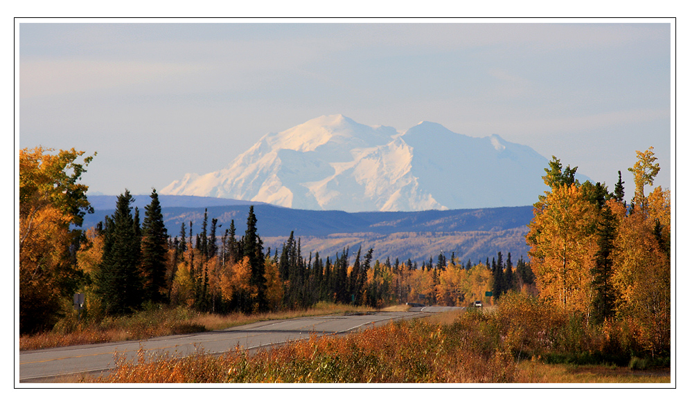 Mount McKinley - knapp 200 km entfernt