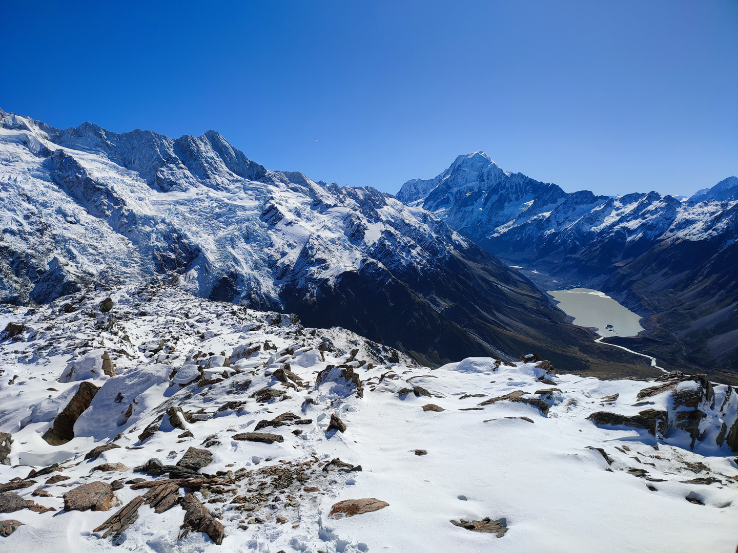 Mount Olivier &mount Cook 