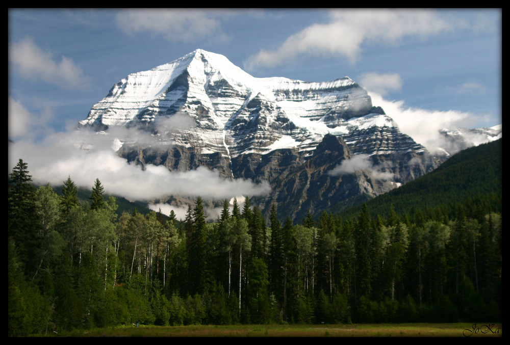 Mount Robson in den Rockies