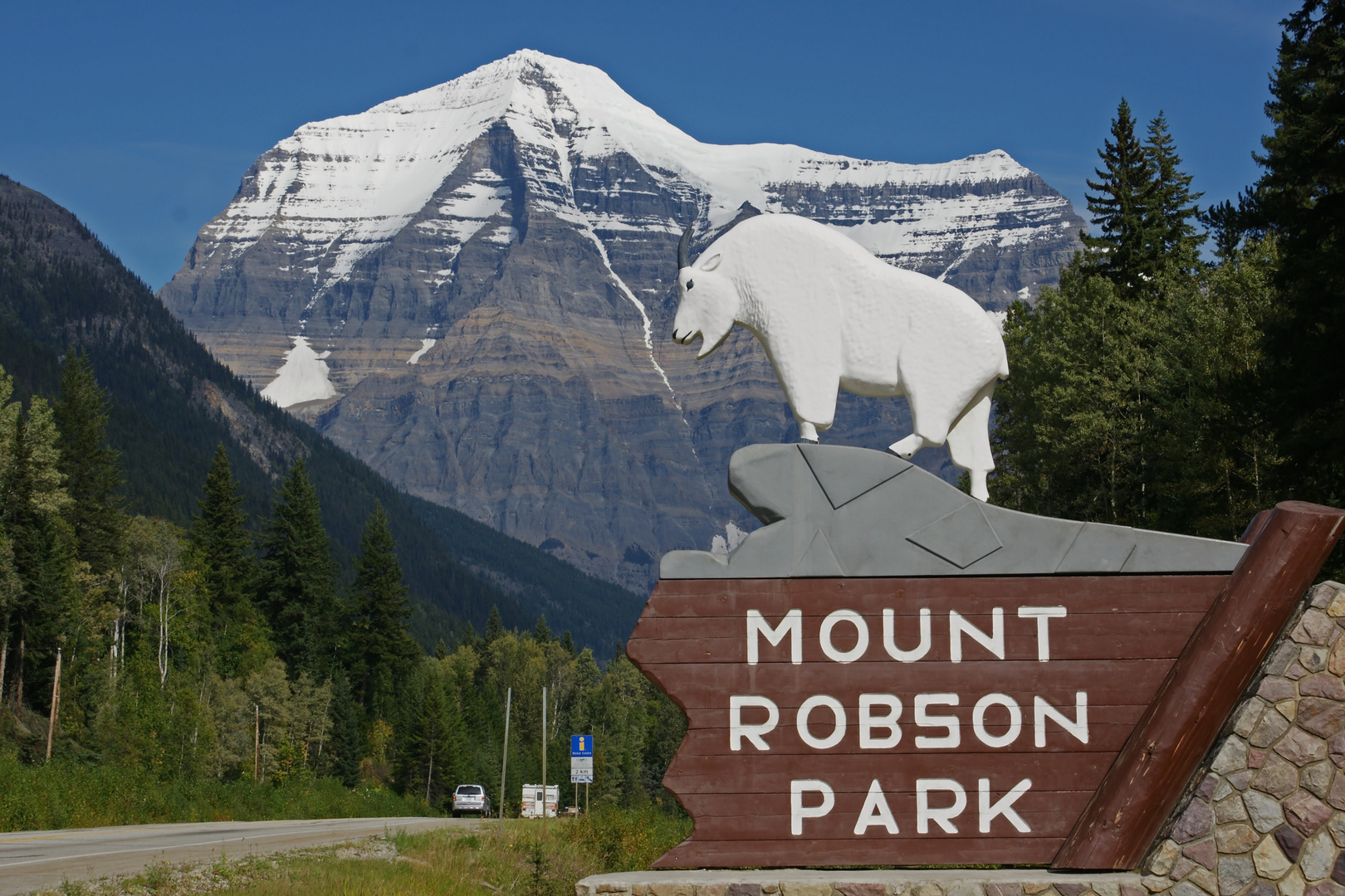 Mount Robson Nationalpark Eingang