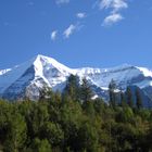 Mount Robson, Südseite ohne Nebel