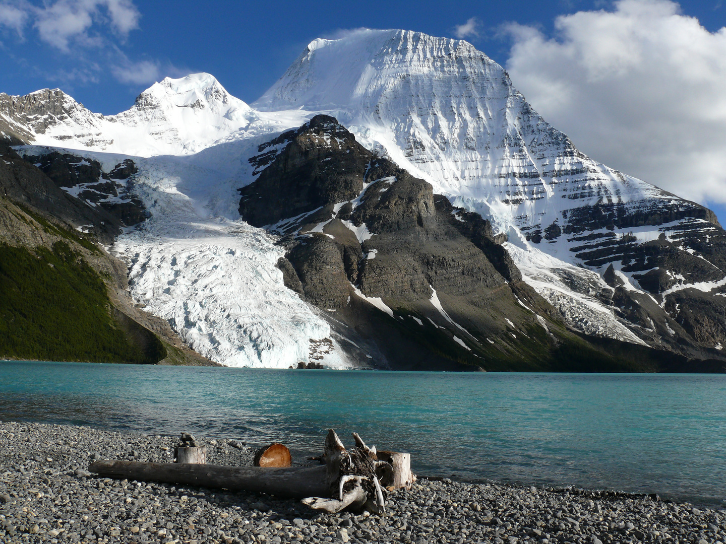 Mount Robson und Berg Lake