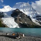 Mount Robson und Berg Lake