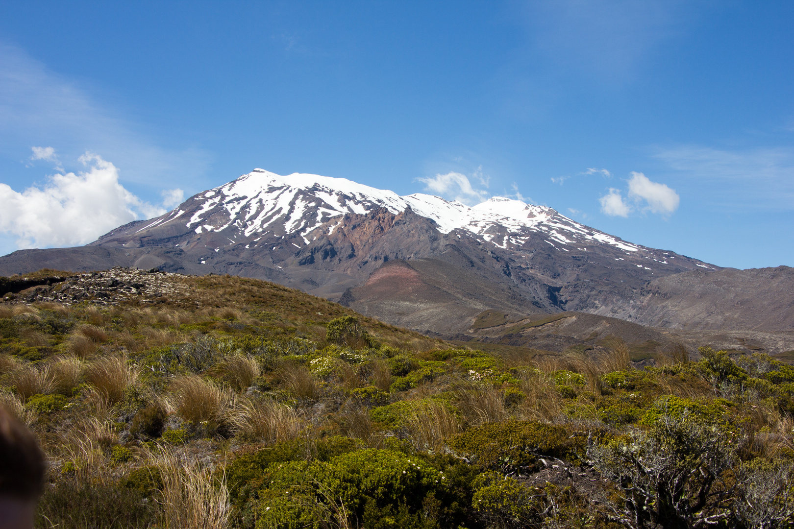 Mount Ruapehu am Morgen