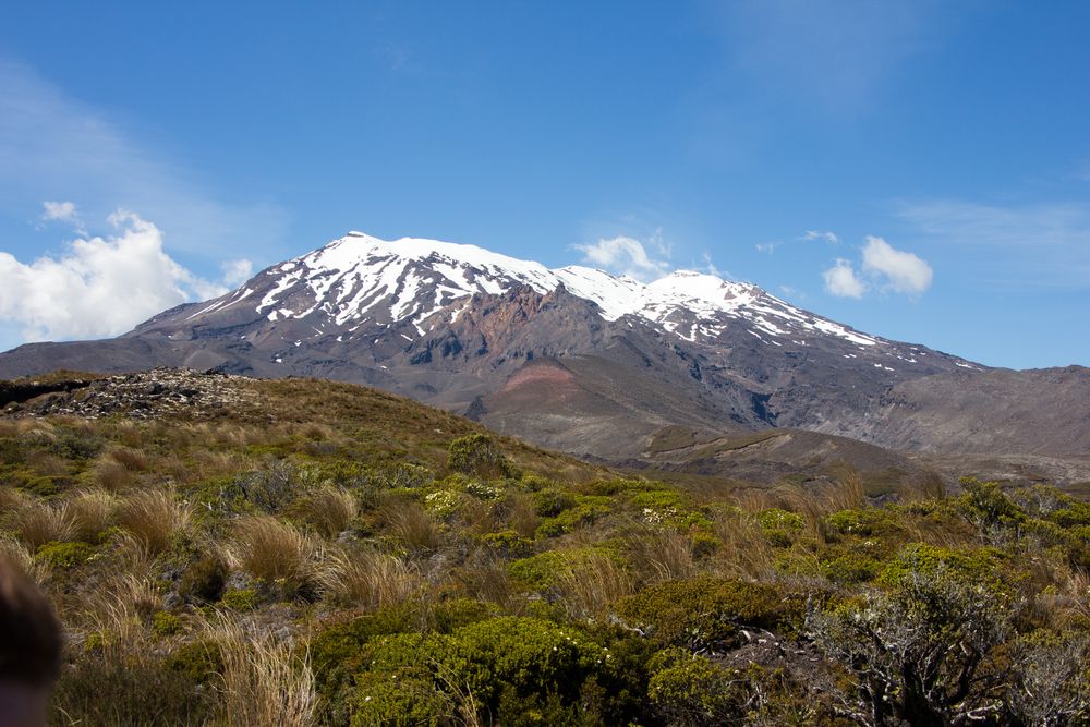 Mount Ruapehu am Morgen