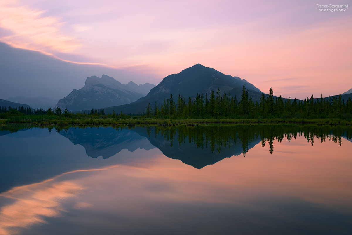 Mount Rundle and Sulphur Mountain